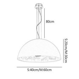 Puoliympyrän muotoiset riippuvalaisimet Nordic Minimalist riippuvalaisimet Cafe