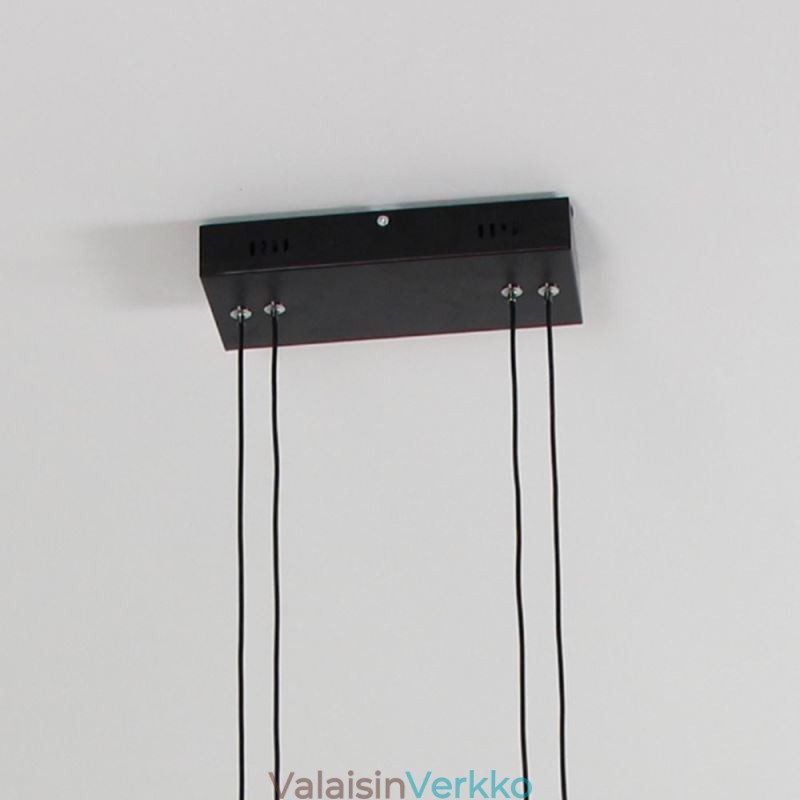 Moderni runko riippuvalaisin akryylimusta kattokruunu