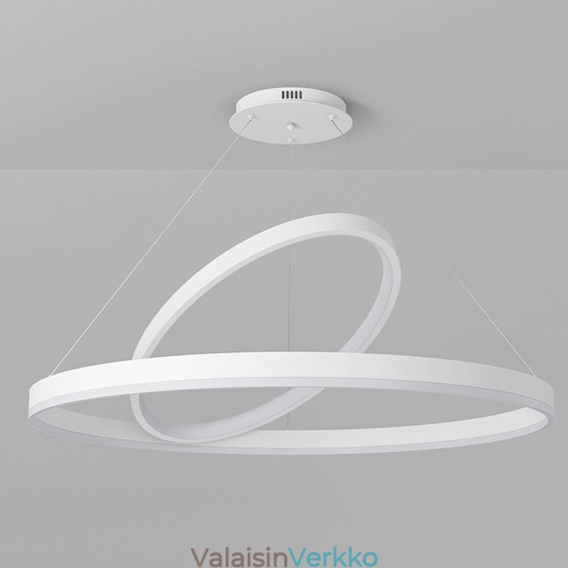 Moderni riippuvalaisin ympyrärenkaat akryyliriippuvalaisin