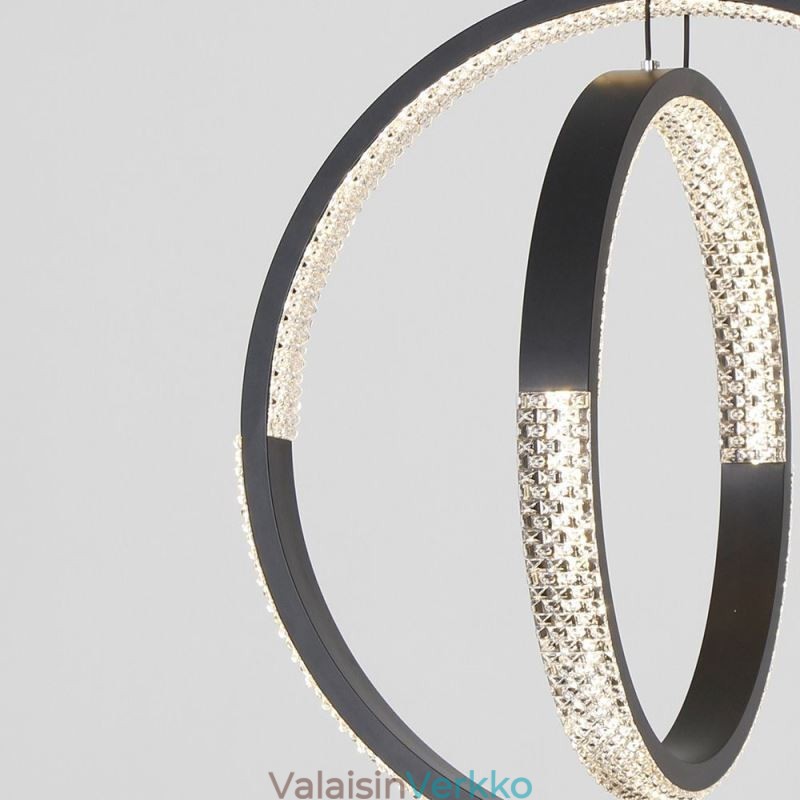 Moderni Kattokruunu 2 Rings Pendant Valaistus Ruokailu