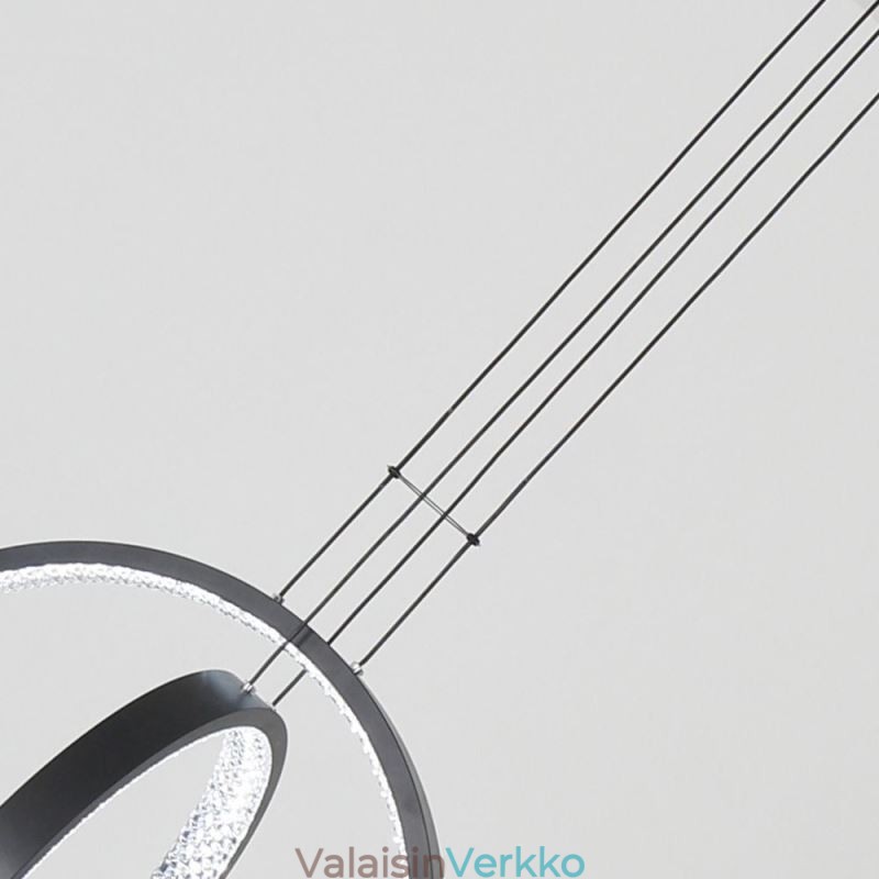 Moderni Kattokruunu 2 Rings Pendant Valaistus Ruokailu