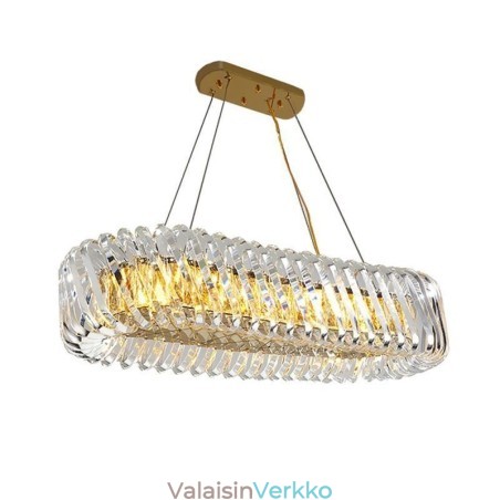 Ylellinen lasiriippuvalaisin eurooppalaistyylinen kattokruunu Ylellinen lasiriippuvalaisin eurooppalaistyylinen kattokruunu