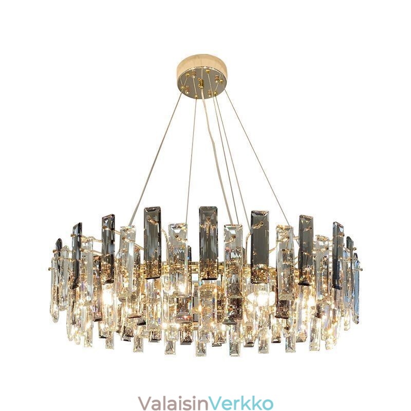 Ylellinen lasikattokruunu eurooppalaistyylinen riippuvalaisin