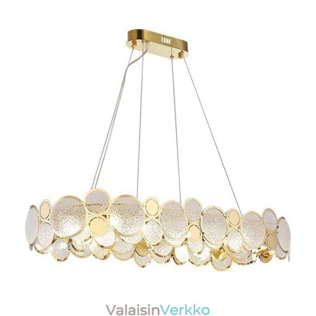 Eurooppalainen lasikattokruunu Creative Luxury riippuvalaisin Eurooppalainen lasikattokruunu Creative Luxury riippuvalaisin