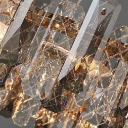 Moderni lasiriippuvalaisin Ylellinen riippuvalaisin ruokailutila