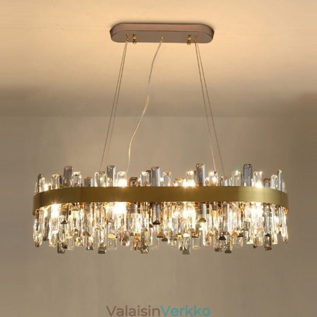 Light Luxury Kattokruunu Post Modern Lasinen riippuvalaisin Light Luxury Kattokruunu Post Modern Lasinen riippuvalaisin