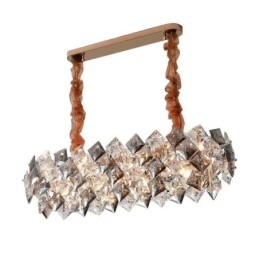 Eurooppalainen lasikattokruunu Creative Light Luxury riippuvalaisin