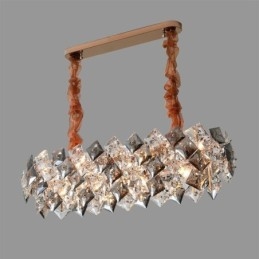 Eurooppalainen lasikattokruunu Creative Light Luxury riippuvalaisin