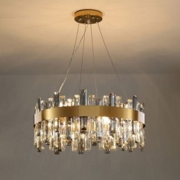 Ylellinen lasikattokruunu eurooppalaistyylinen riippuvalaisin Living