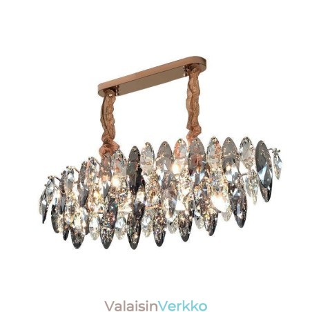 Kevyt Luksus Riipus Valo Kodin Sisustus Lasikruunu Asuminen