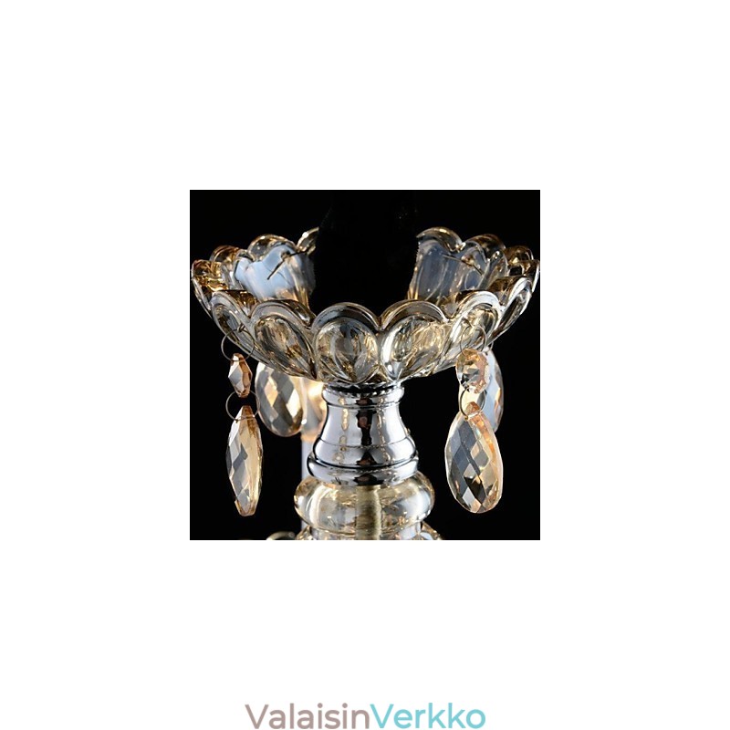 3 Valo Palatsin tyyliin lasikattokruunu ja kynttilälamppu