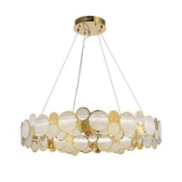 Eurooppalainen lasikattokruunu Creative Light Luxury riippuvalaisin