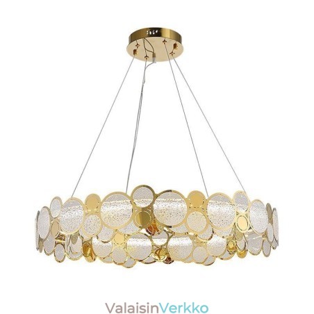 Eurooppalainen lasikattokruunu Creative Light Luxury riippuvalaisin Eurooppalainen lasikattokruunu Creative Light Luxury riippuvalaisin