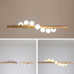 Magic Bean Pendant Light puunauhallinen riippuvalaisin
