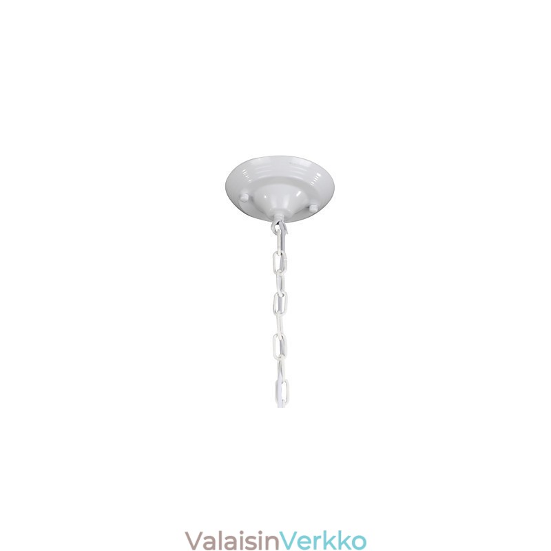 Kattokruunu Mini Style Country Garage valkoinen + sininen Lasivalot