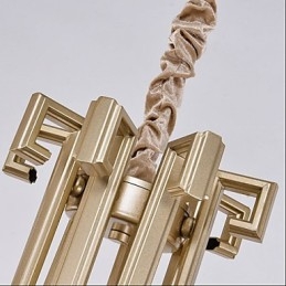 Kiinalaistyylinen kattokruunu, rautakuparijäljitelmäilmalamput