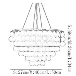 Capiz Shell Pendant Light Natural riippuva pyöreä kerroksellinen kattokruunu