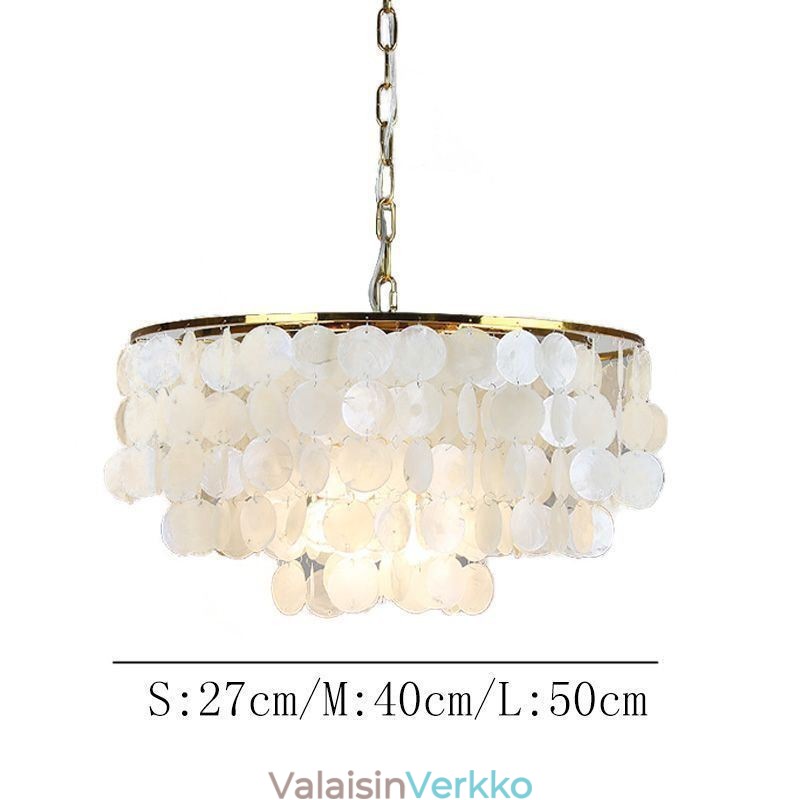 Eurooppalainen Seashell-riippuvalaisin