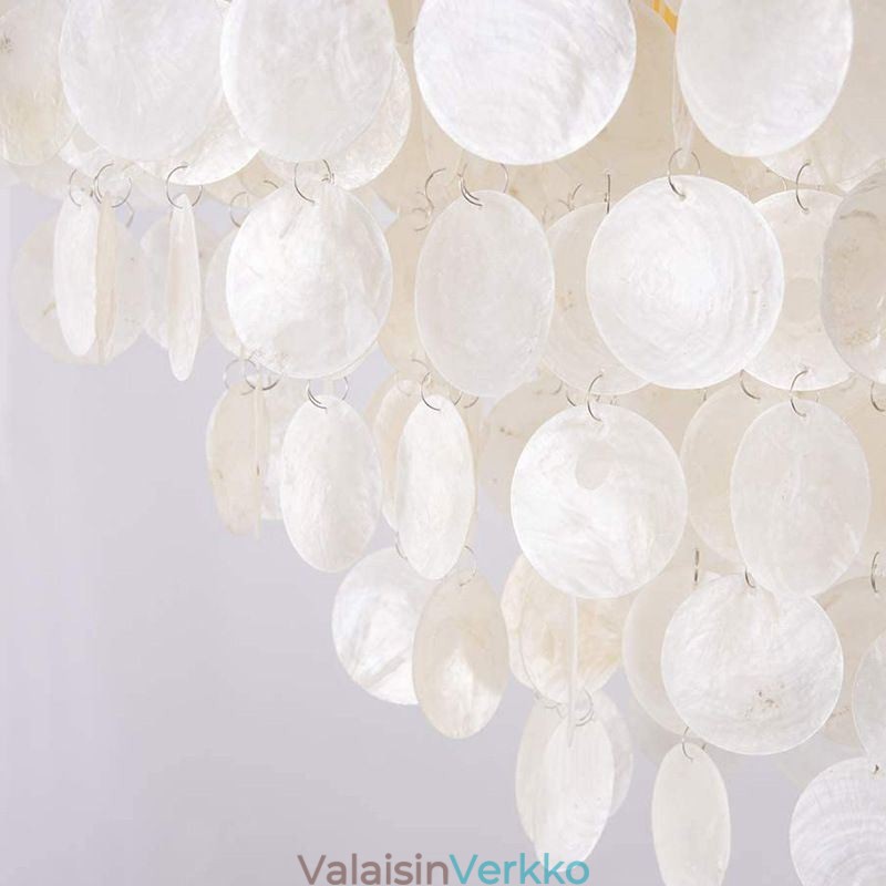 Eurooppalainen Seashell-riippuvalaisin Nykyaikainen riippuvalaisin