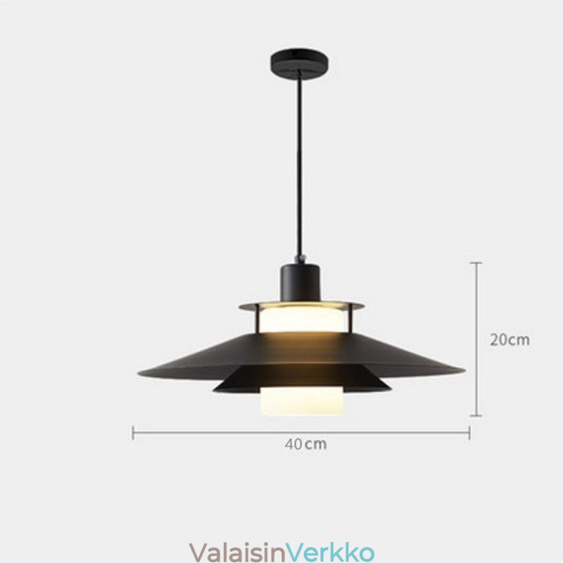 Nordic alumiininen riippuvalaisin Moderni minimalistinen kattovalaistus