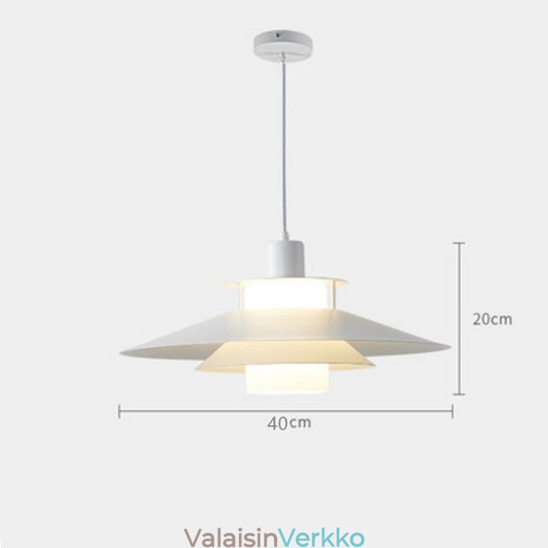 Nordic alumiininen riippuvalaisin Moderni minimalistinen kattovalaistus