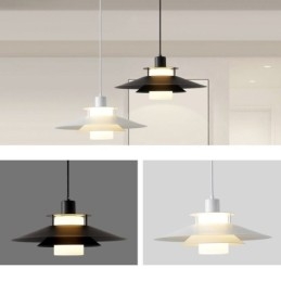 Nordic alumiininen riippuvalaisin Moderni minimalistinen kattovalaistus