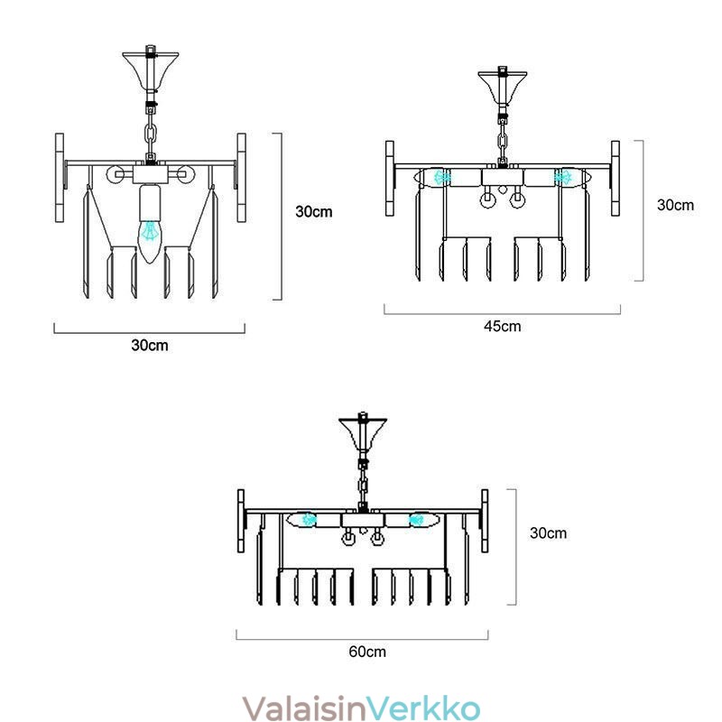 Crystal Pyöreä Coral kattovalaisin riippuvalaisin
