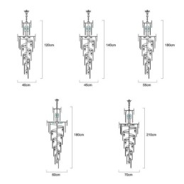 Sparkling riippuvalaisin Suuri kattovalaisin
