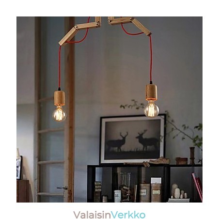 Kattokruunu Mini Style Modern Contemporary Wood Bamboo Kattokruunu Mini Style Modern Contemporary Wood Bamboo