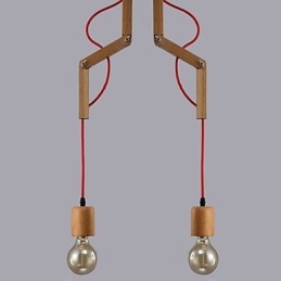 Kattokruunu Mini Style Modern Contemporary Wood Bamboo