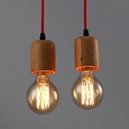 Kattokruunu Mini Style Modern Contemporary Wood Bamboo