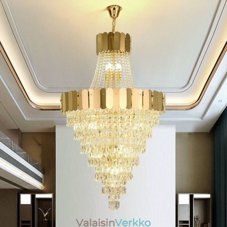 Eurooppalainen kristalliriippuvalaisin kartiomainen riippuvalaisin