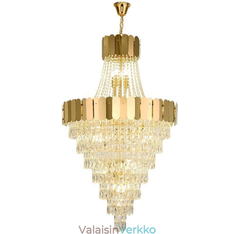 Eurooppalainen kristalliriippuvalaisin kartiomainen riippuvalaisin