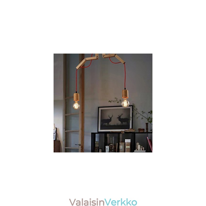 Kattokruunu Mini Style Modern Contemporary Wood Bamboo