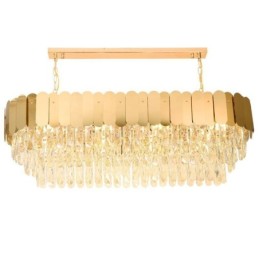 Crystal Pendant Light Ylellinen soikea kattovalaisin