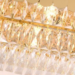 Crystal Pendant Light Ylellinen soikea kattovalaisin