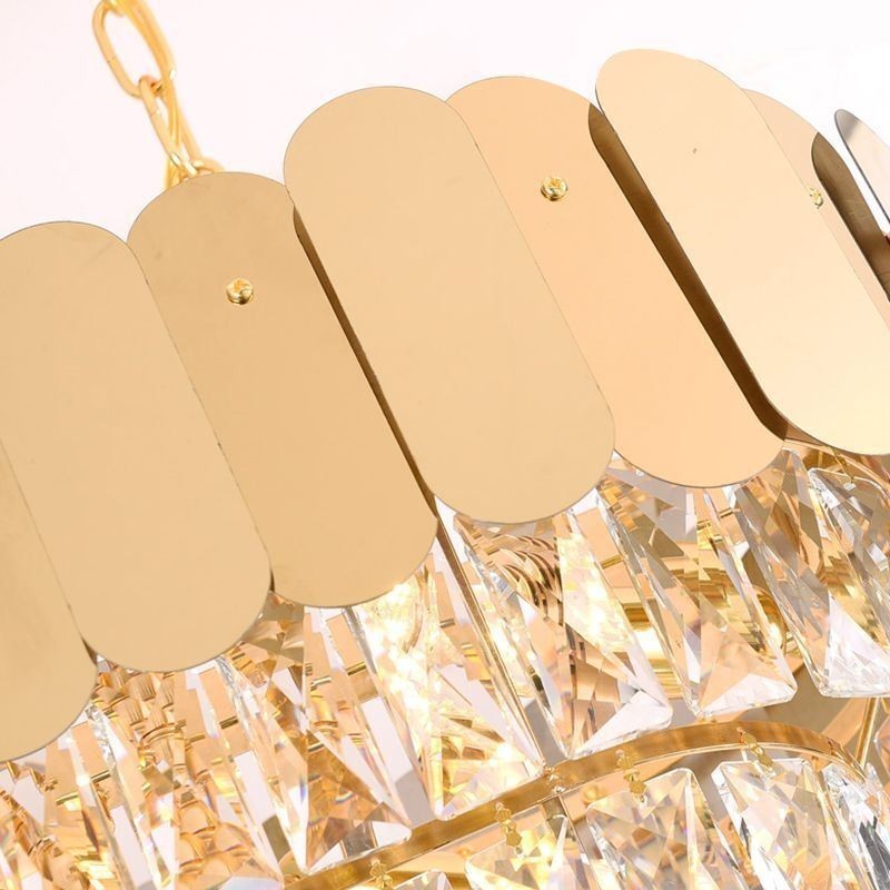 Crystal Pendant Light Ylellinen soikea kattovalaisin