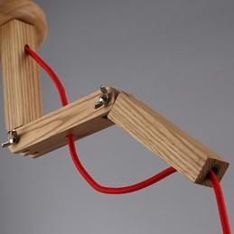 Kattokruunu Mini Style Modern Contemporary Wood Bamboo