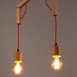 Kattokruunu Mini Style Modern Contemporary Wood Bamboo