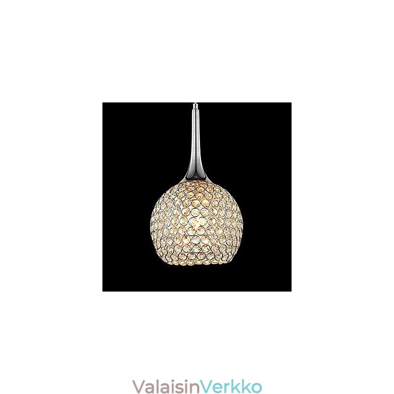 Moderni nykyaikainen kristallikromimetallikattokruunu