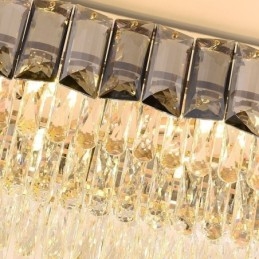 K9 kristalliriippuvalaisin Ylellinen soikea riippuvalaisin