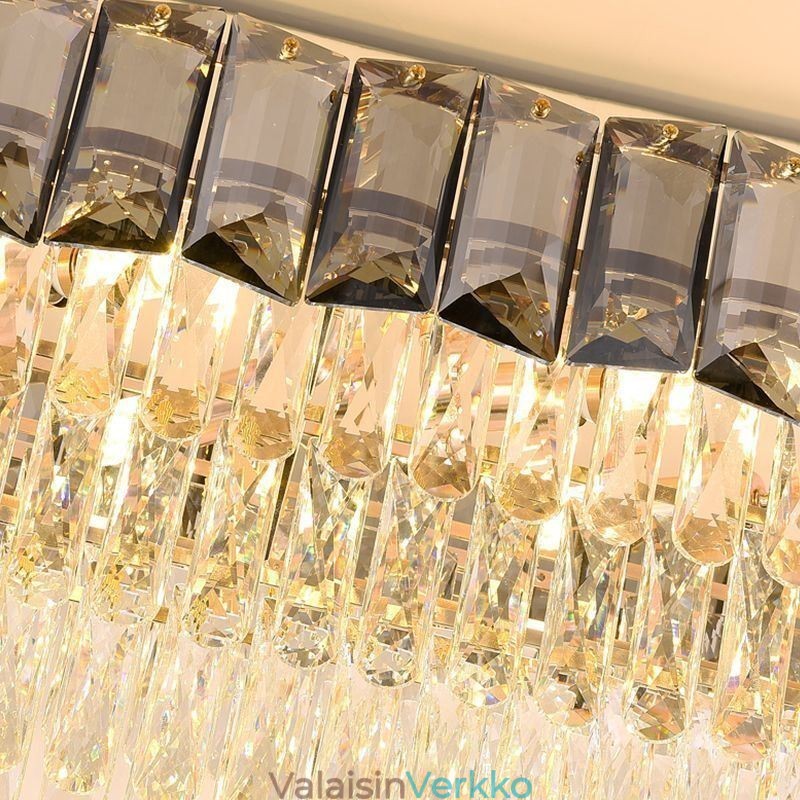 K9 kristalliriippuvalaisin Ylellinen soikea riippuvalaisin