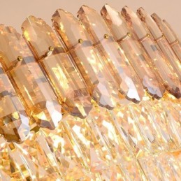 Moderni kultainen kristalliriippuvalaisin riippuvalaisin