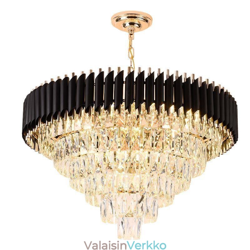 Ylellinen kristalliriippuvalaisin kattovalaisin 6 9 12 valot