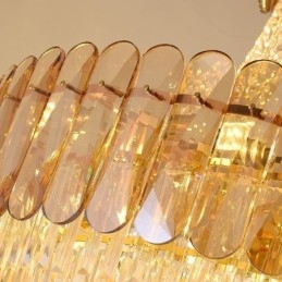 Eurooppalainen kristalliriippuvainen nykyaikainen kattovalaisin