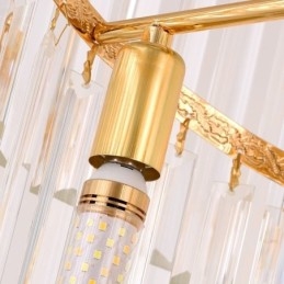 Kristalliriippuvalaisin Moderni upea K9-kattovalaisin