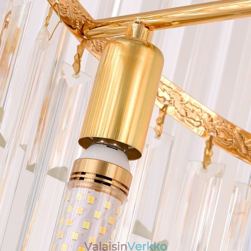 Kristalliriippuvalaisin Moderni upea K9-kattovalaisin