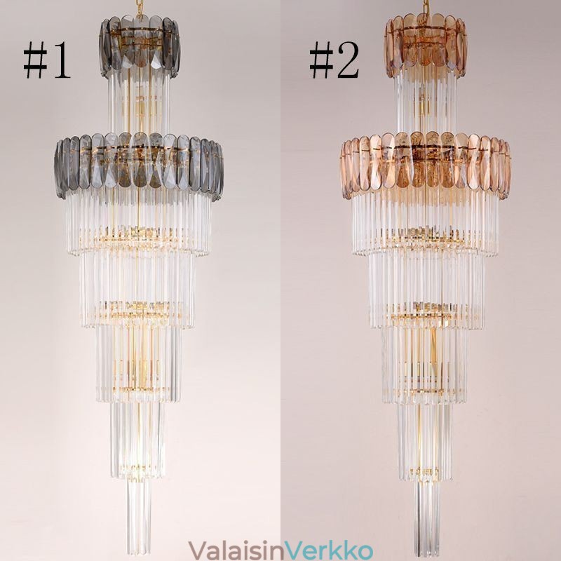 Eurooppalainen riippuvalaisin Moderni upea K9 kattovalaisin