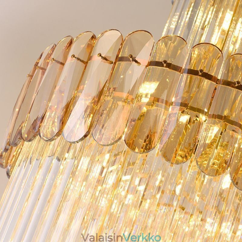 Eurooppalainen riippuvalaisin Moderni upea K9 kattovalaisin