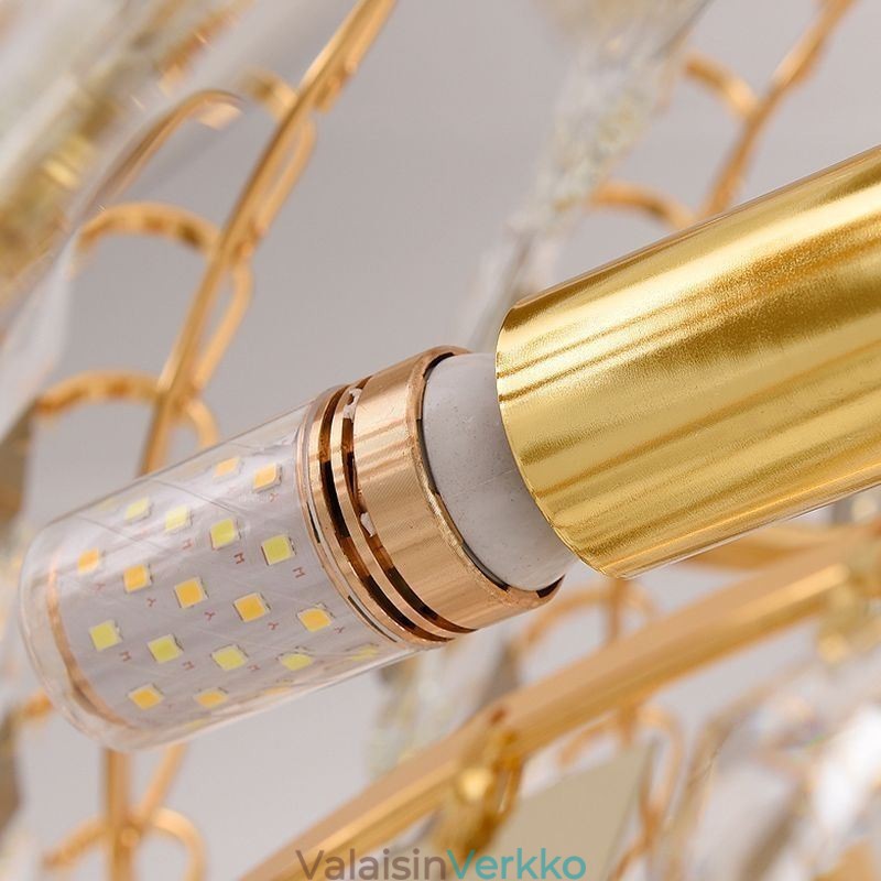 Eurooppalainen riippuvalaisin Moderni upea K9 kattovalaisin